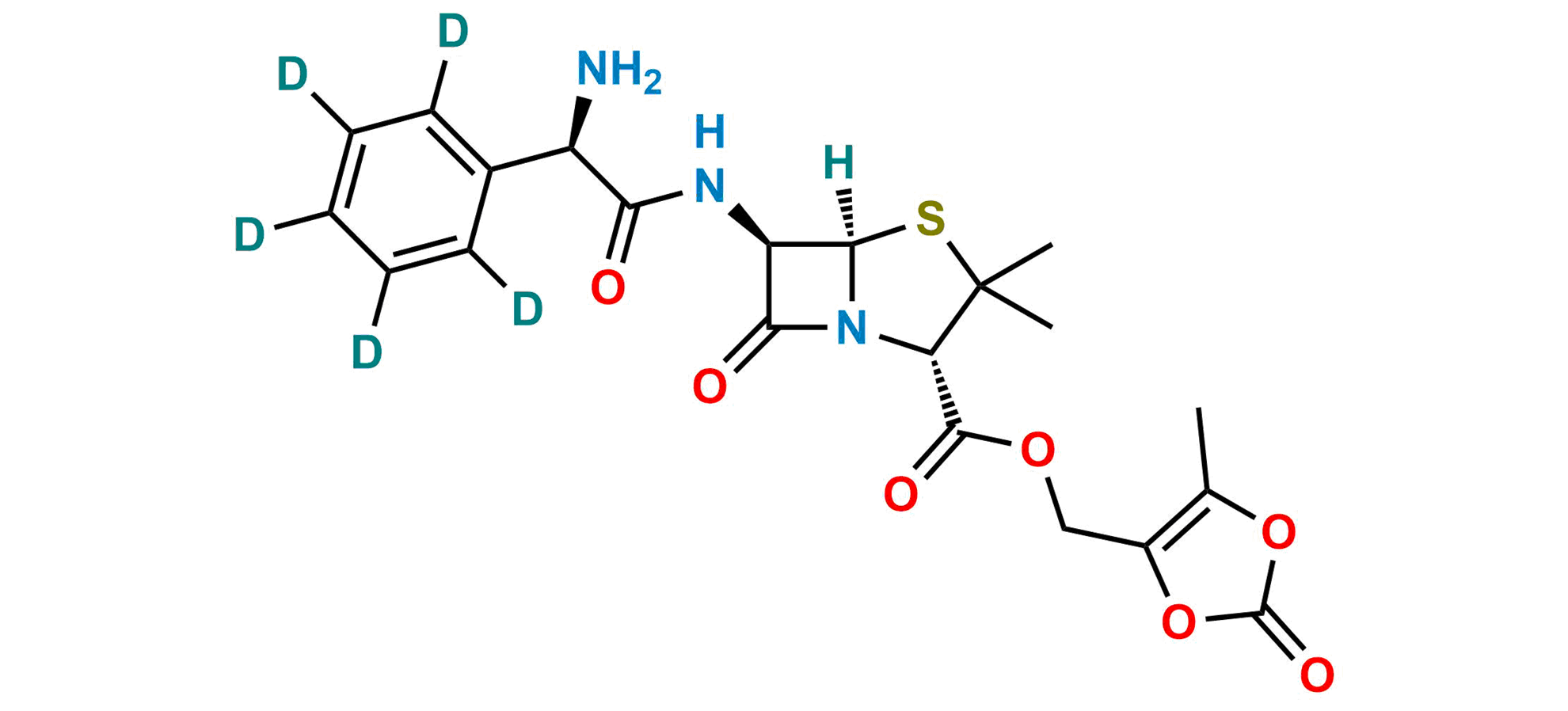 Lenampicillin D5